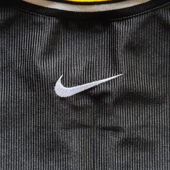 vintage 90s nike green and black jersey - Picture 4 of 5